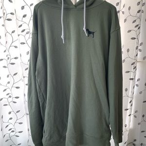 PINK/VS Green Hoodie